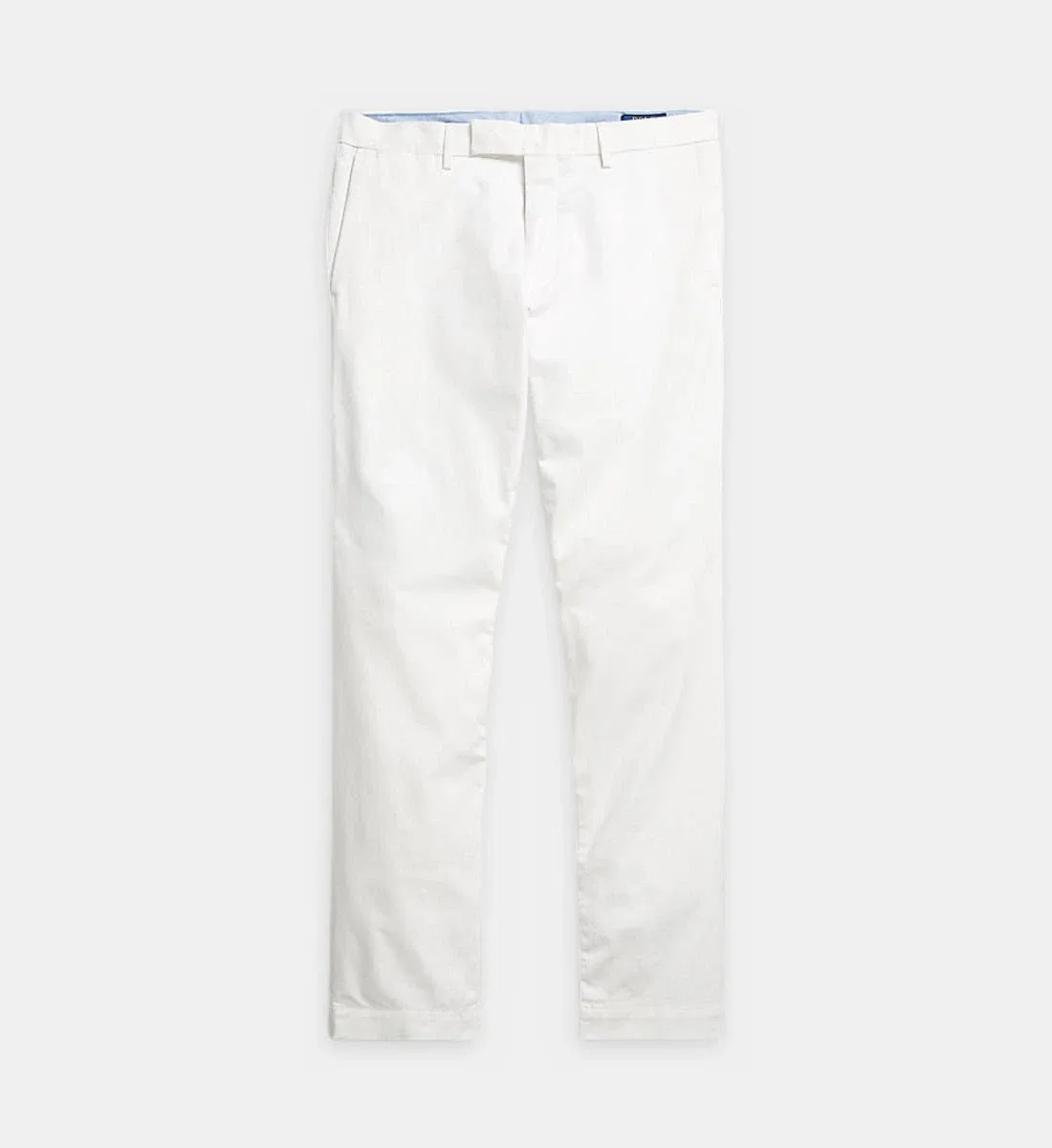Прямые брюки из эластичного саржа POLO RALPH LAUREN, белый