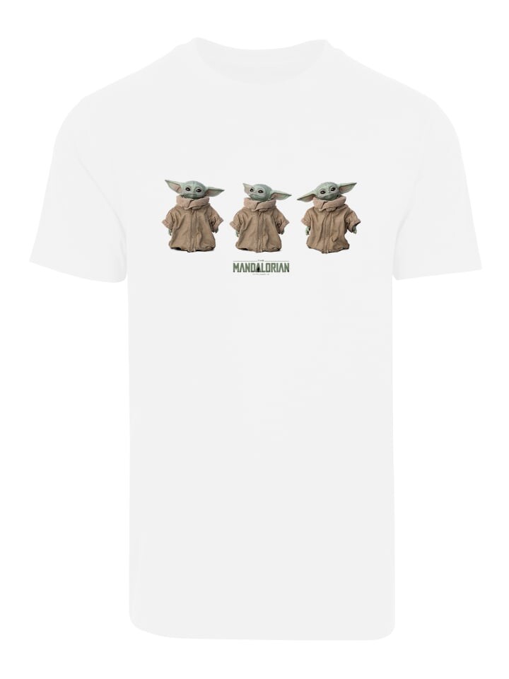 

Футболка F4NT4STIC Star Wars The Mandalorian Baby Yoda, белый