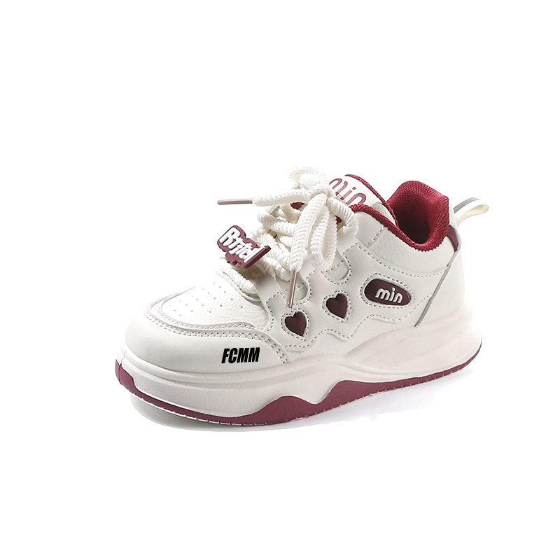

Износостойкие дышащие детские повседневные кроссовки Kids' FCMM, красный