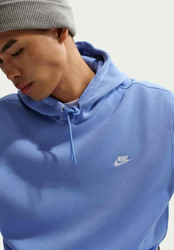 Толстовка m club bb po Nike Sportswear, Royal Pulse Royal Pulse/White — фото 3