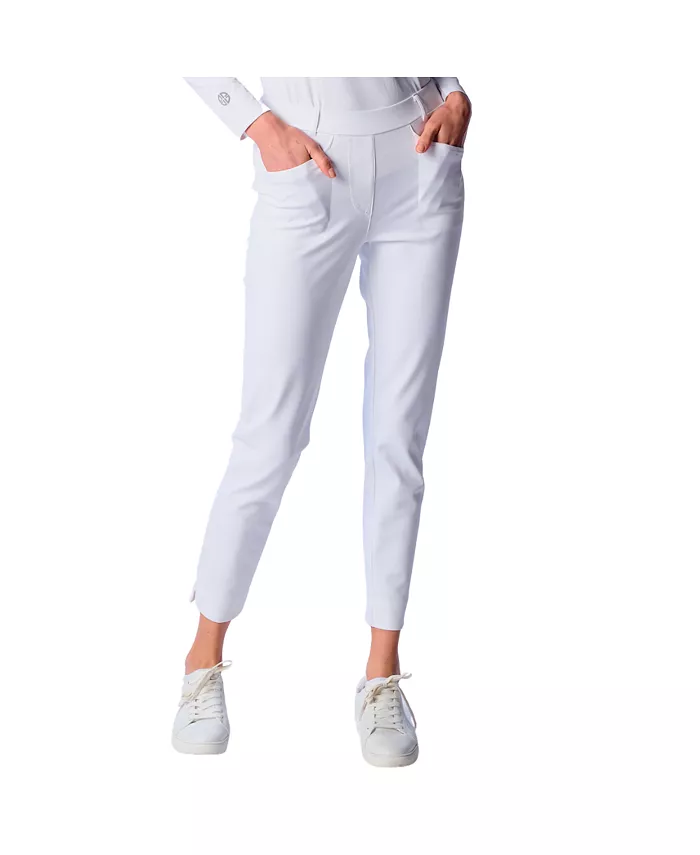 

Женские брюки для гольфа G Lifestyle G Lifestyle Clothing, белый