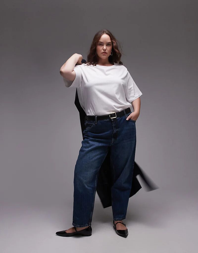

Футболка с круглым вырезом, белая Mango