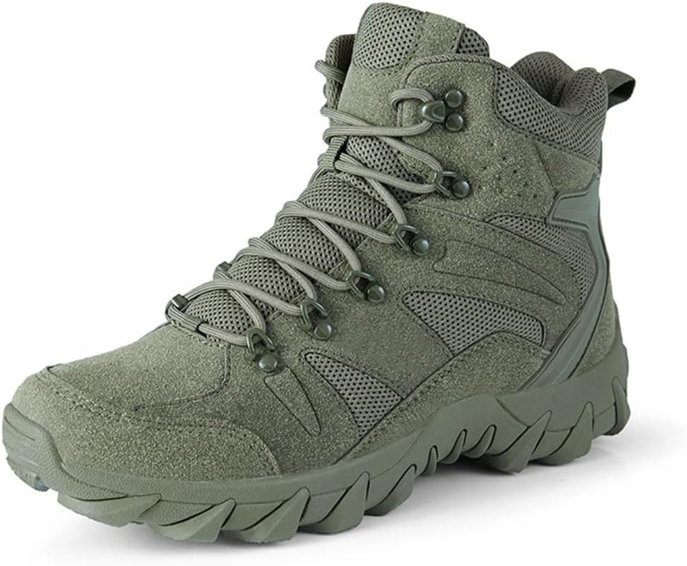 

Мужские тактические ботинки для боевой подготовки на открытом воздухе, для кемпинга, с защищенной подошвой, для быстрого реагирования, походов, рыбалки и охоты Generic, Military En8