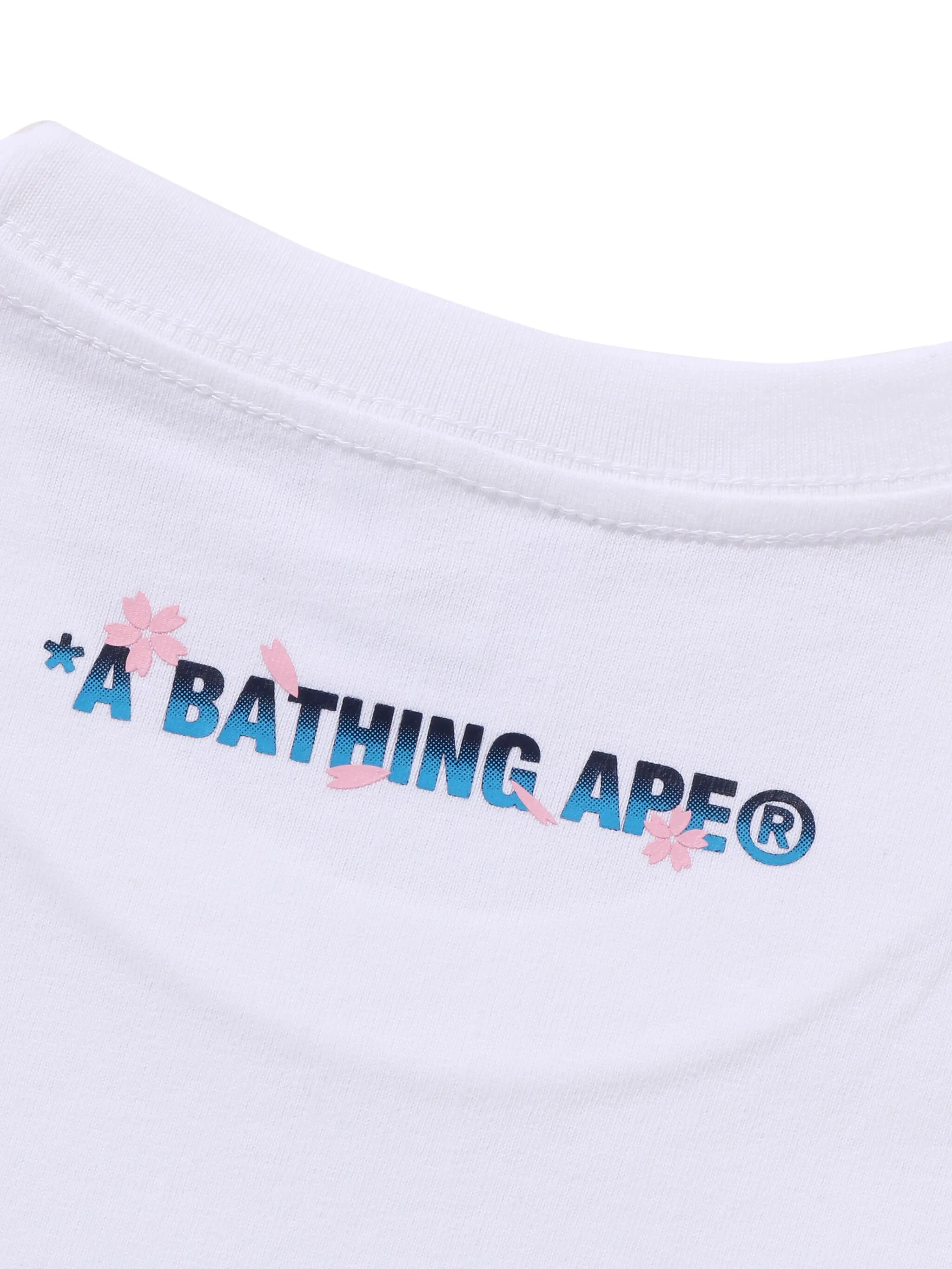 Футболка Sakura A Bathing Ape, белый — фото 4