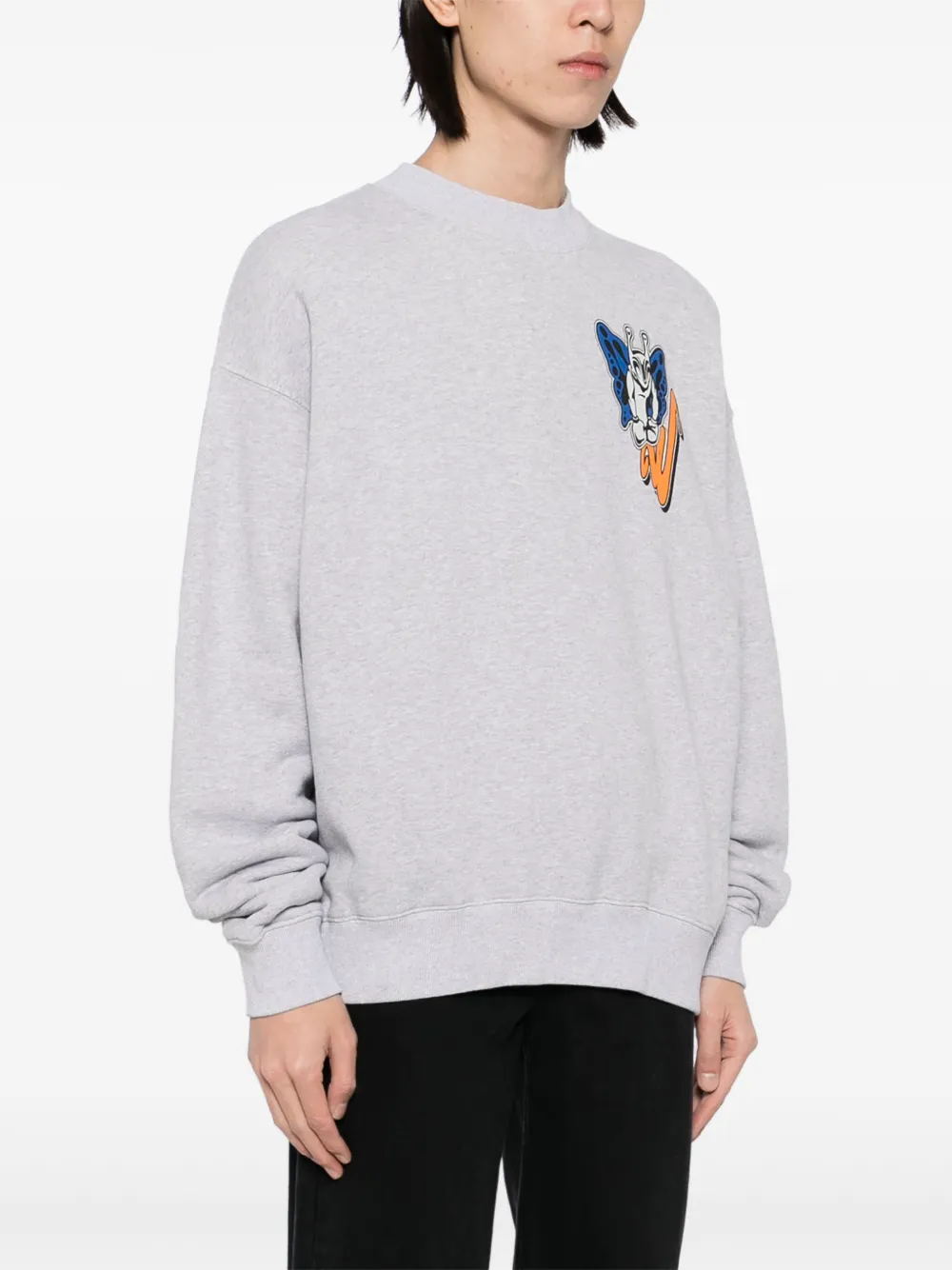 Худи Gang Skate OFF-WHITE, серый — фото 3