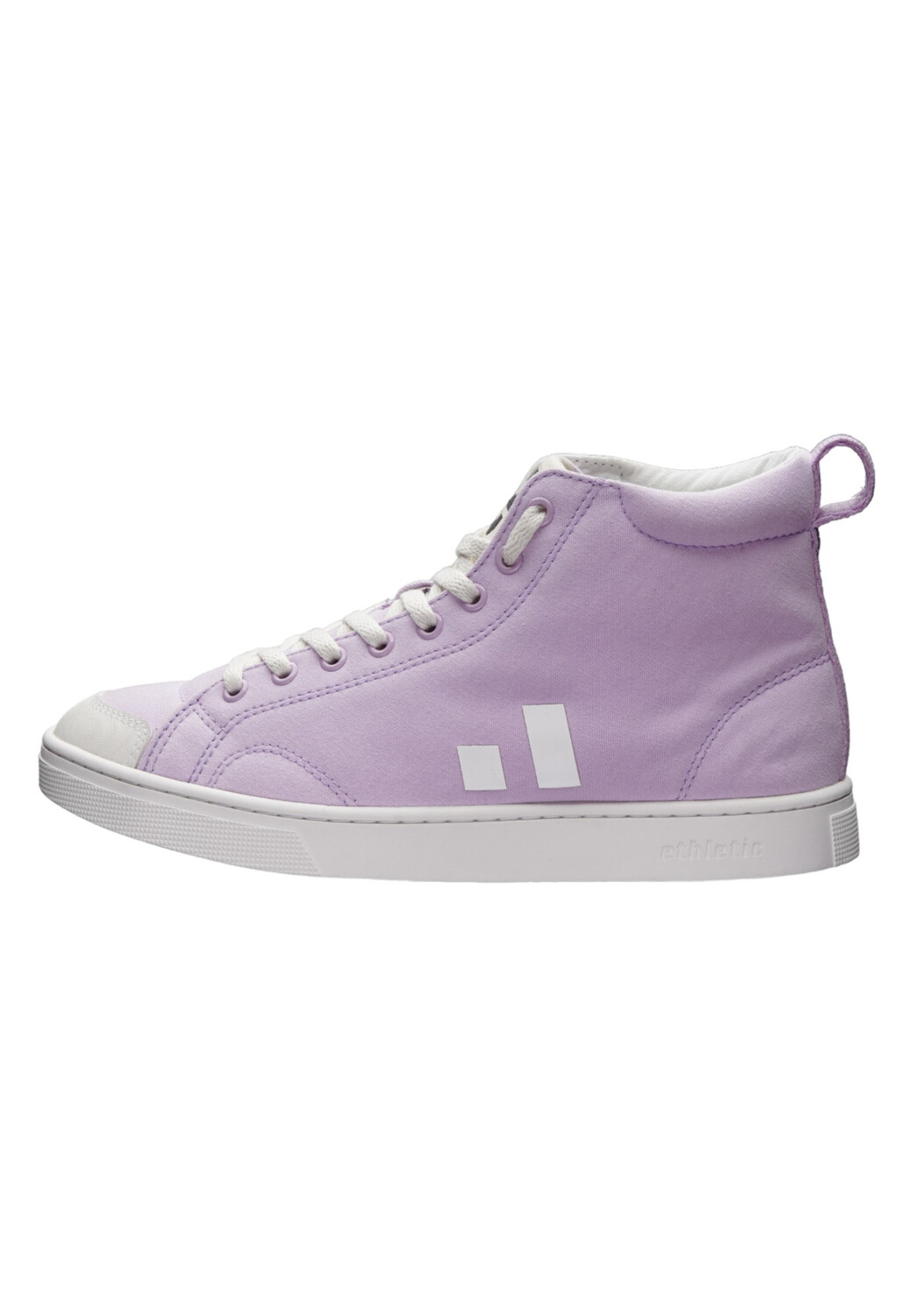 

Кроссовки ethletic Canvas Active Hi Cut, цвет Lavender Pink | Just White