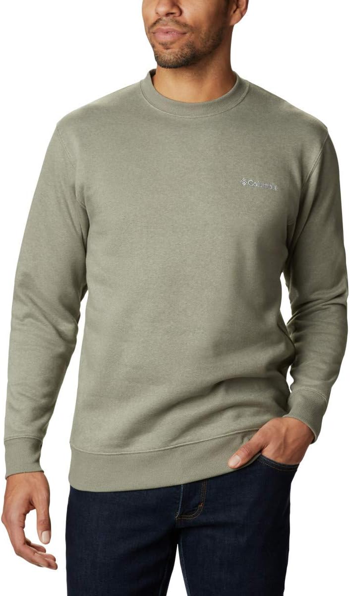 

Толстовка Columbia Men's Hart Mountain II Crew Neck, Stone Green Heather, Зеленый, Толстовка Columbia Men's Hart Mountain II Crew Neck, Stone Green Heather