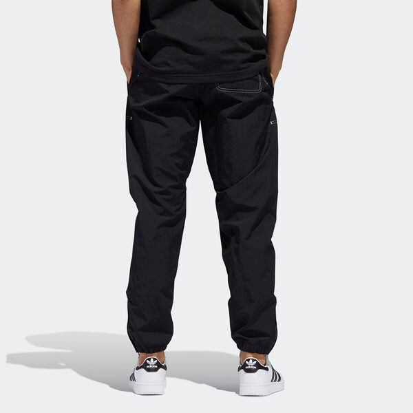 Спортивные штаны adidas originals SUMMER B-Ball Wind Pants, черный — фото 4