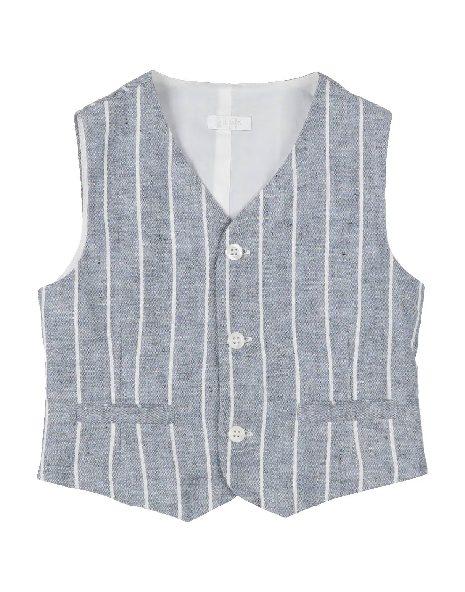 

Жилет для ребенка Il Gufo, серо-синий