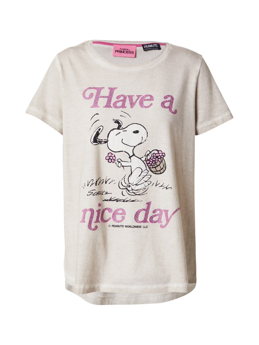 

Рубашка Frogbox Snoopy Nice Day, цвет Beige/Dark beige