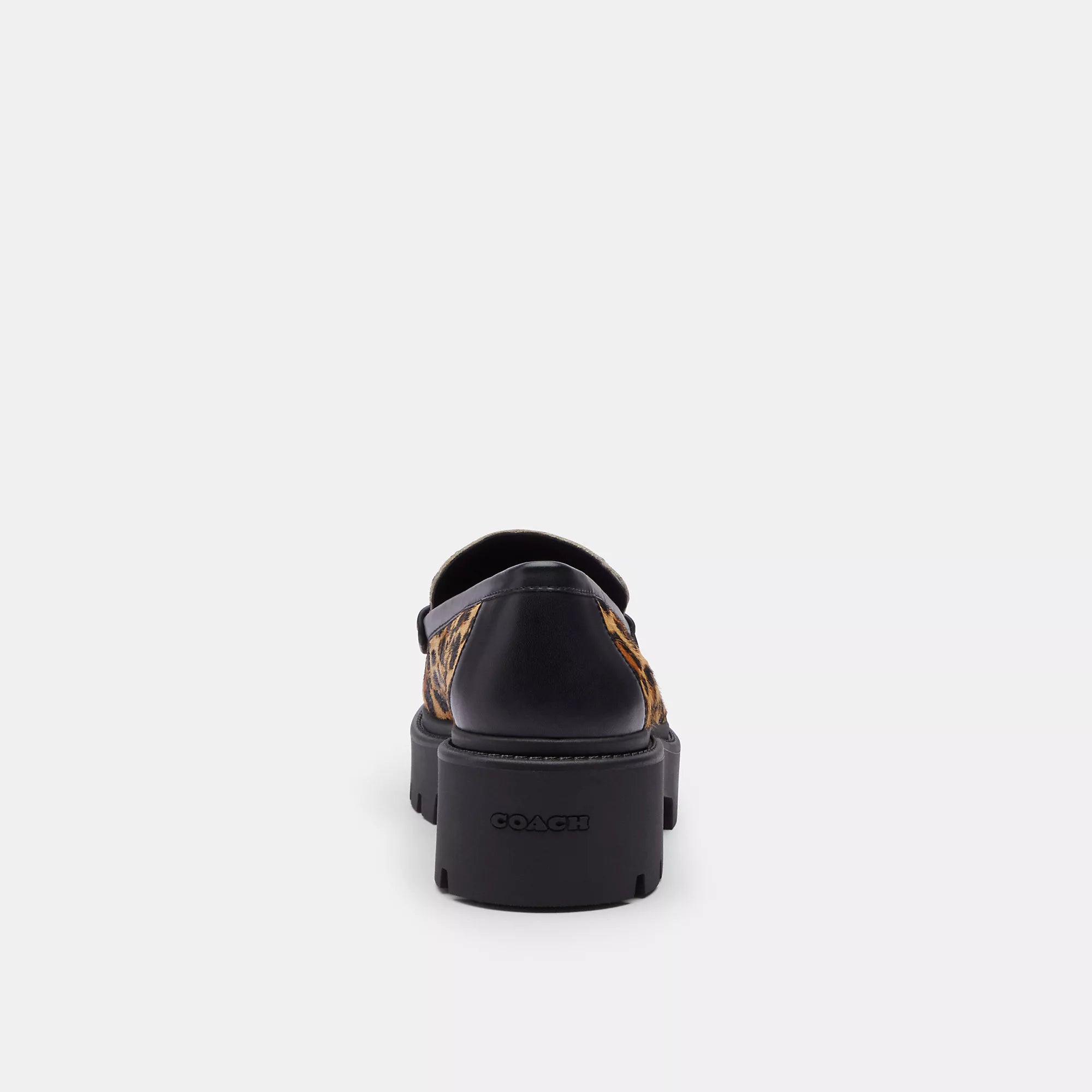 Лоферы Coach Outlet Lucy с леопардовым принтом — фото 4