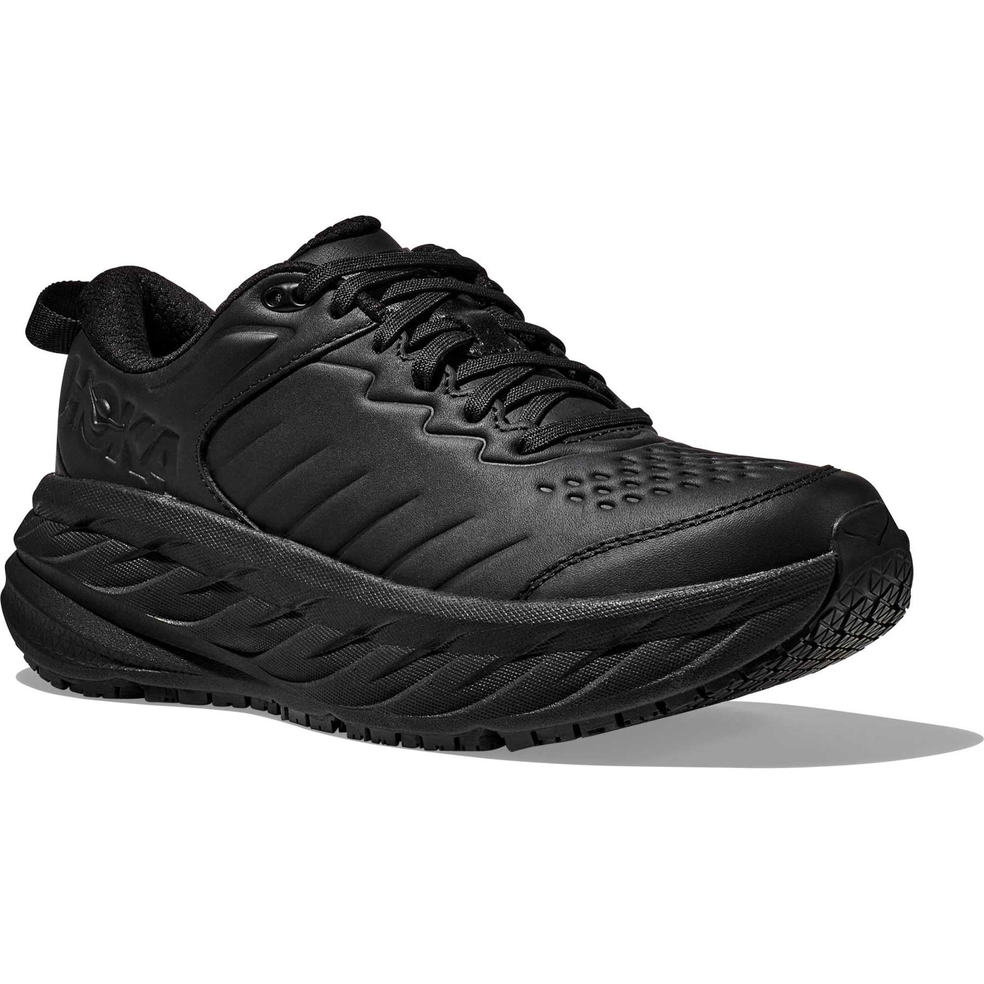 Мужские беговые кроссовки Bondi SR HOKA, Black/Black — фото 2