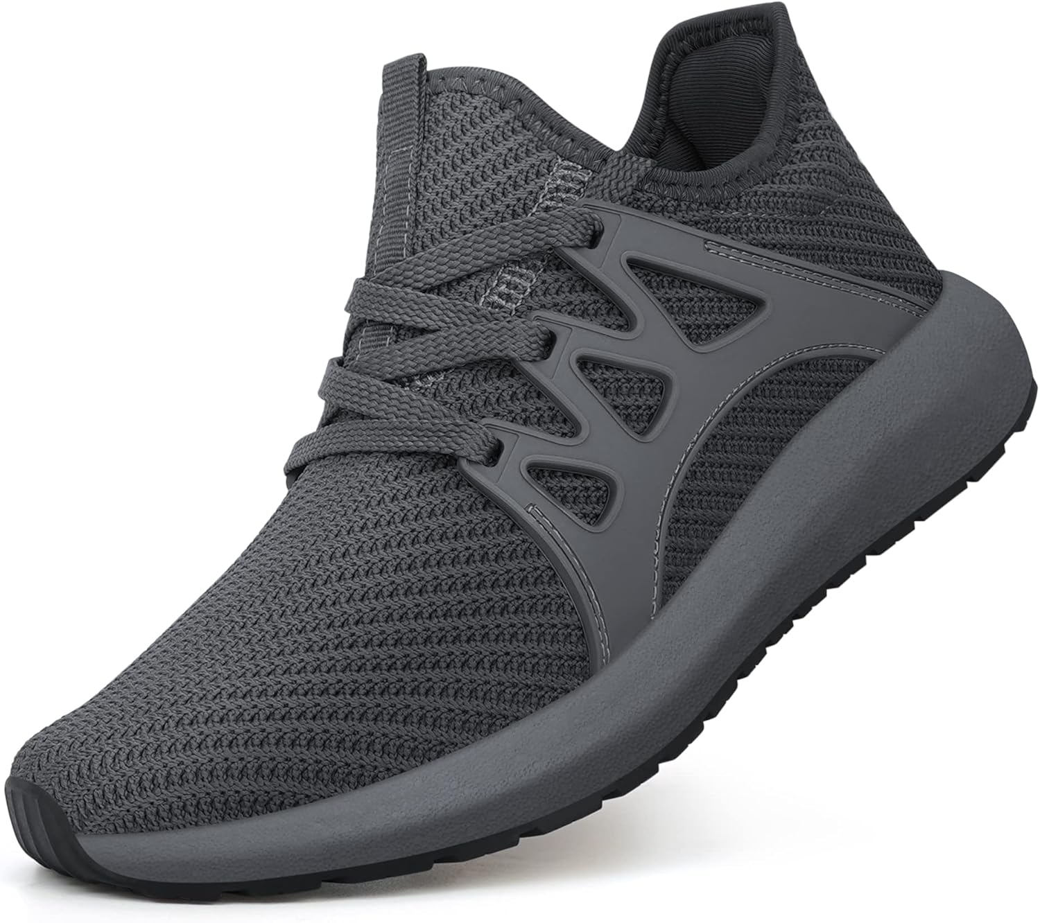 

Мужские кроссовки MARSVOVO для бега, противоскользящие, для ходьбы и тренировок, теннисные, сетчатые, модные, серый