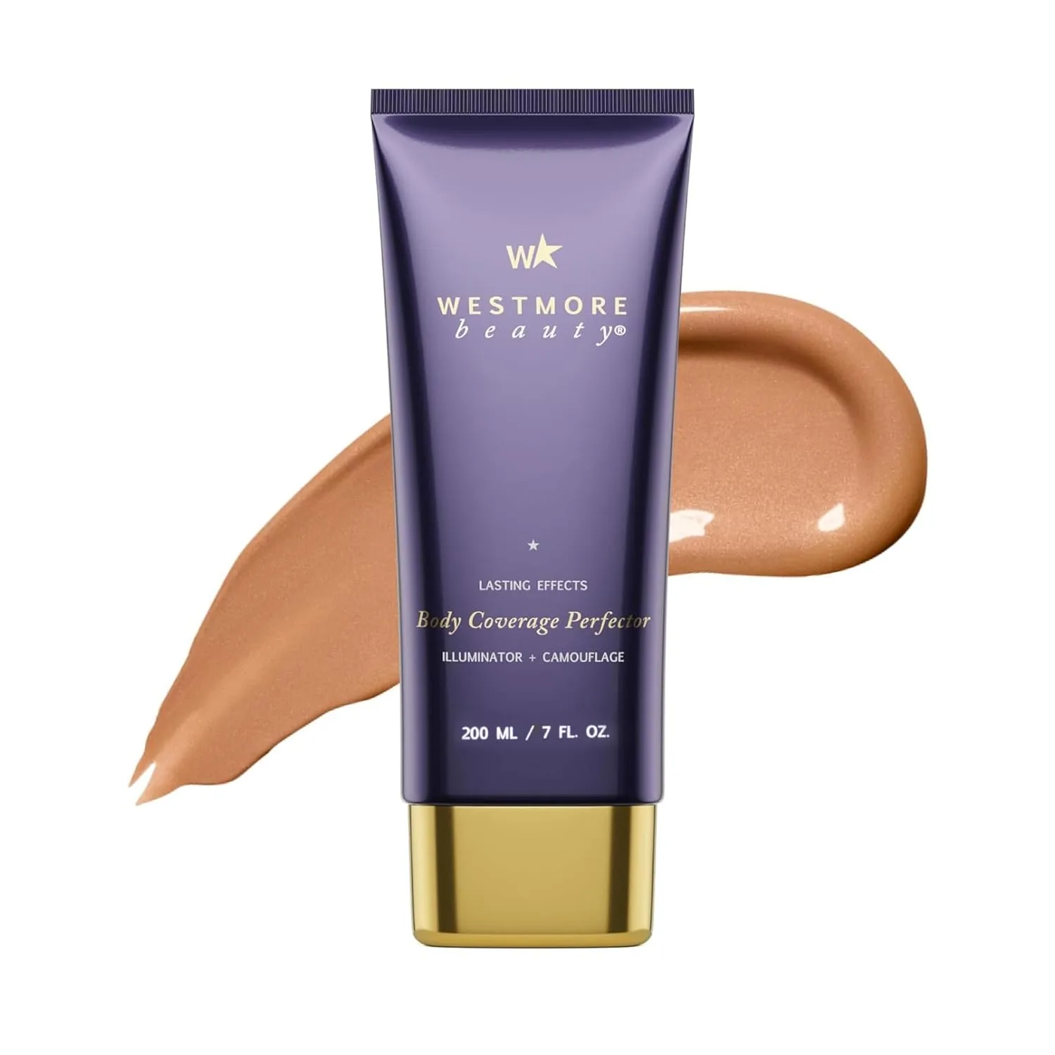 Westmore Beauty Body Coverage Perfector - Водостойкий макияж для ног и тела/бронзер для женщин - Лучший консилер для маскировки татуировок - 7 унций, золотистый оттенок, 7 Oz Golden Radiance