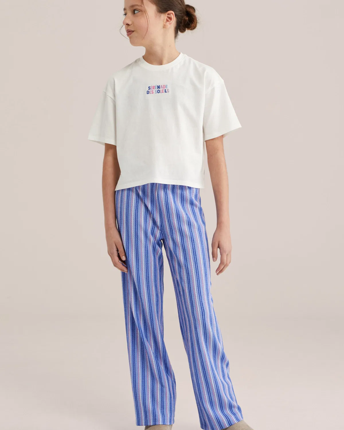 Футболка 'Meisjes' We Fashion, Off White — фото 4