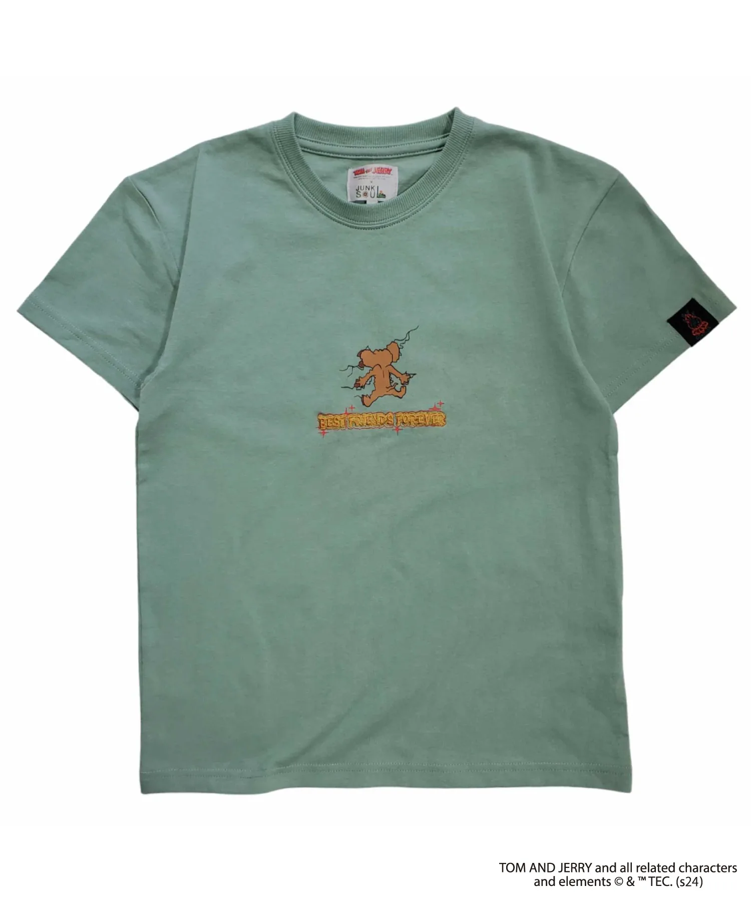 Детская футболка с принтом Tom & Jerry JUNKSOUL T-SHIRTS 2 M4 тёмно-синяя — фото 2