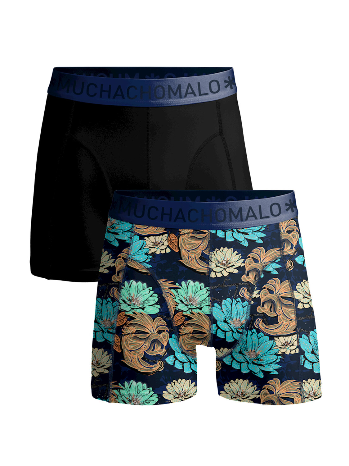 

Боксеры Muchachomalo 2er-Set: Boxershorts, цвет Multicolor/Black