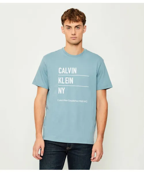 

Футболка Regular fit Calvin Klein Jeans, синий