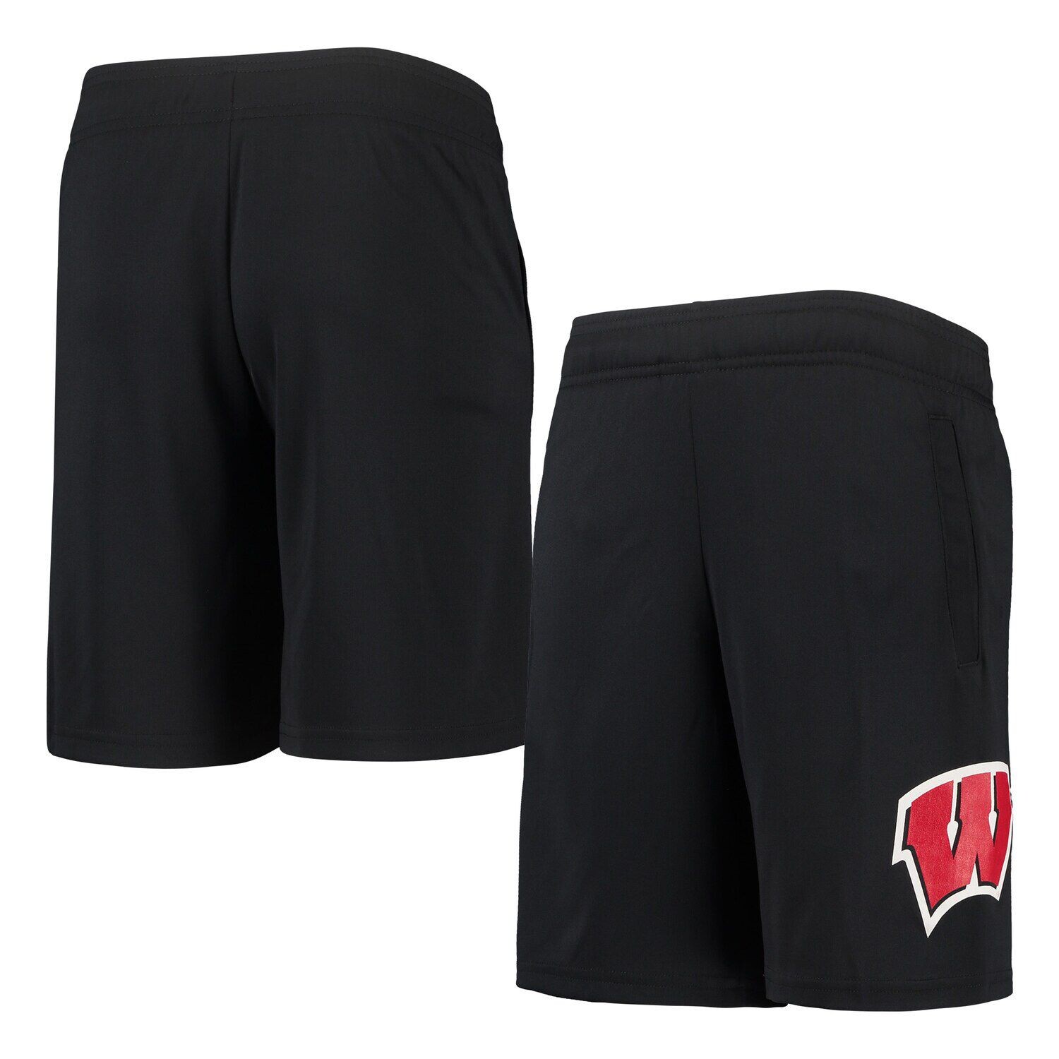 

Черные спортивные шорты Youth Under Armour Wisconsin Badgers Under Armour, Черный, Черные спортивные шорты Youth Under Armour Wisconsin Badgers Under Armour
