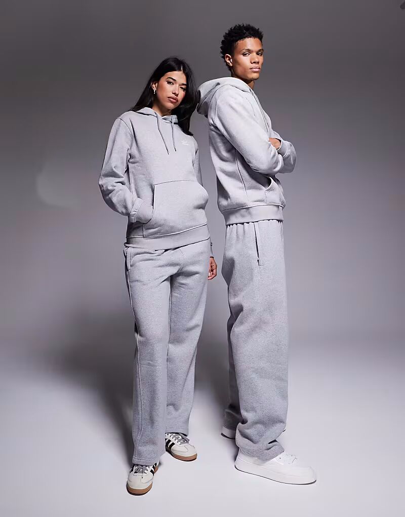 Толстовка Trefoil Essentials серого цвета Adidas Originals — фото 2