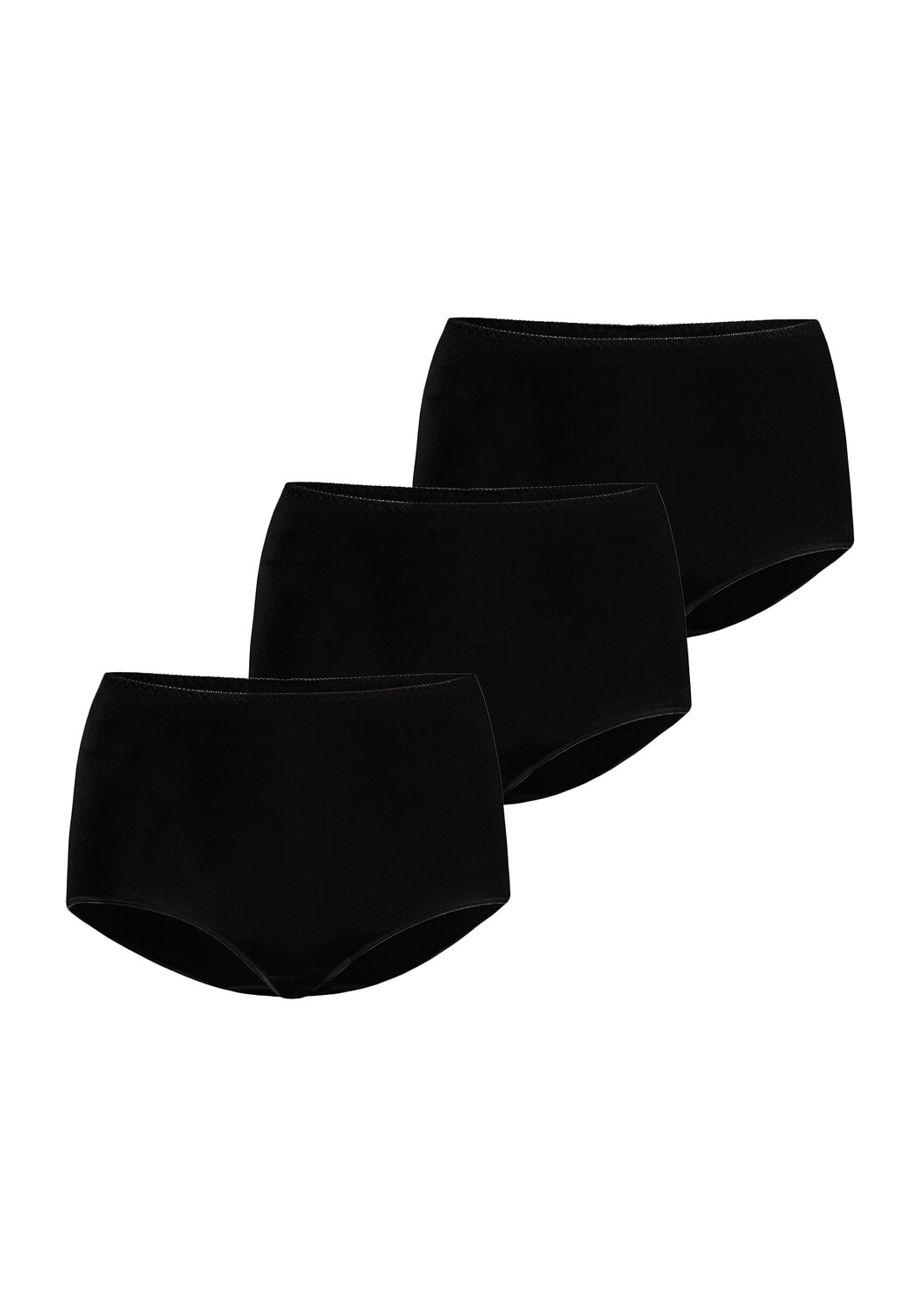 

Трусы Teyli 3er Pack: Hohe Taille Baumwoll Classico, черный