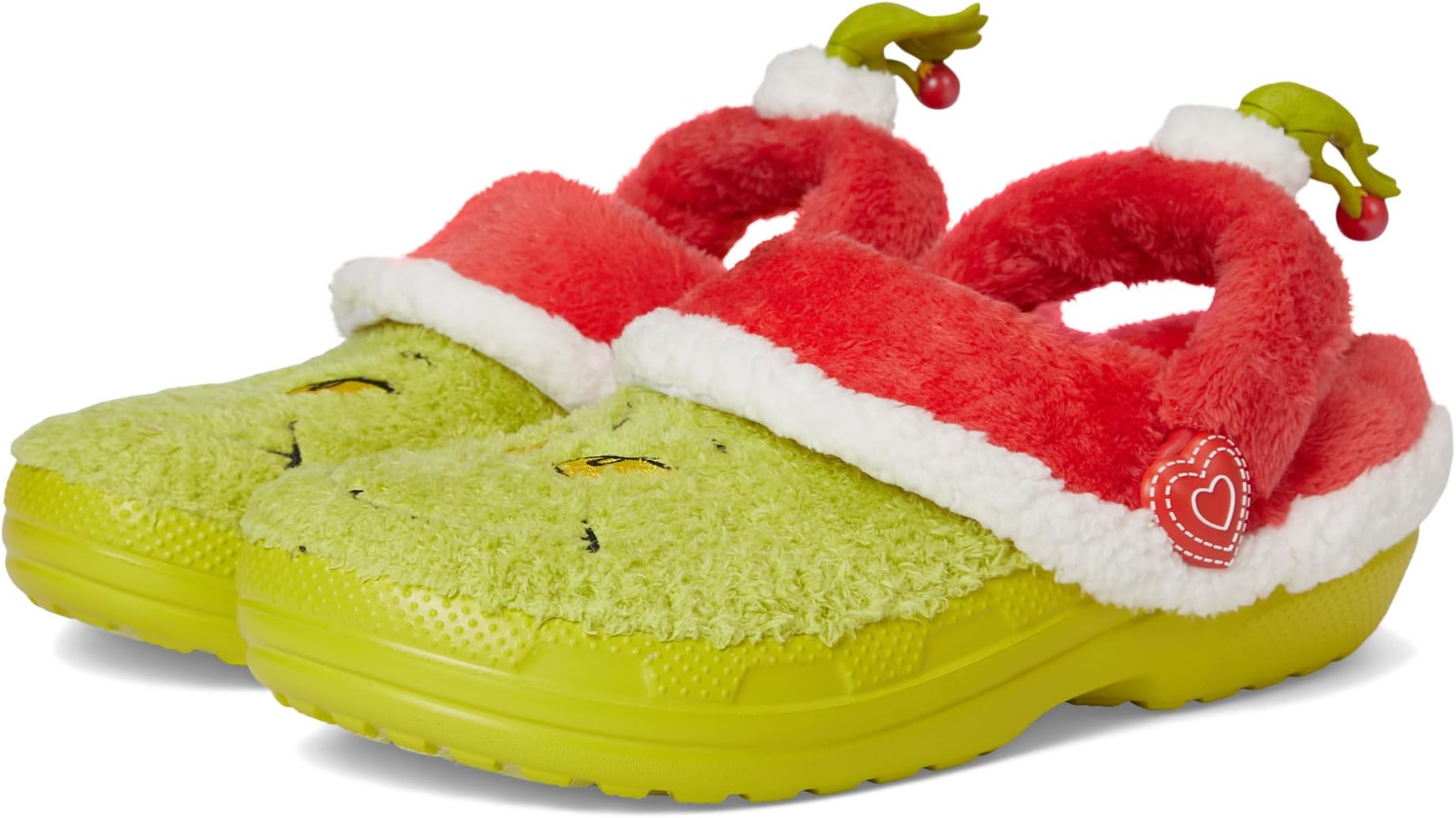 Сабо Crocs Unisex The Grinch Classic Lined Clog, The Grinch