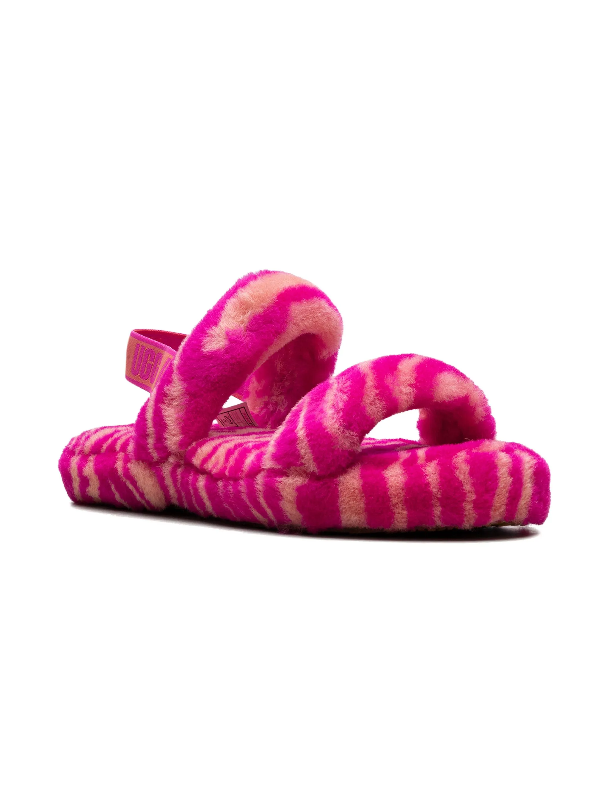 

Сандалии Oh Yeah Slipper Rock Rose Zebra Ugg Kids, розовый