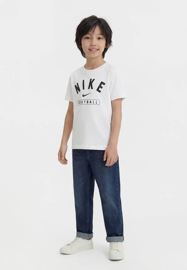 Футболка с принтом футбольного поля, Nike Sportswear, White