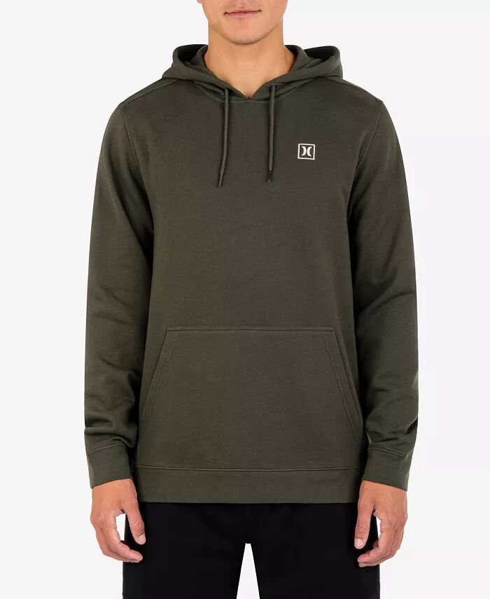 

Мужская толстовка Icon Boxed Pullover с капюшоном Hurley, зеленый