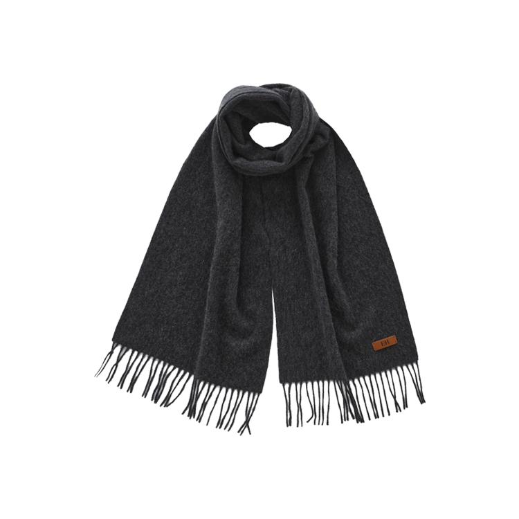 

Вязаный шарф Unisex ELLE, темно-серый