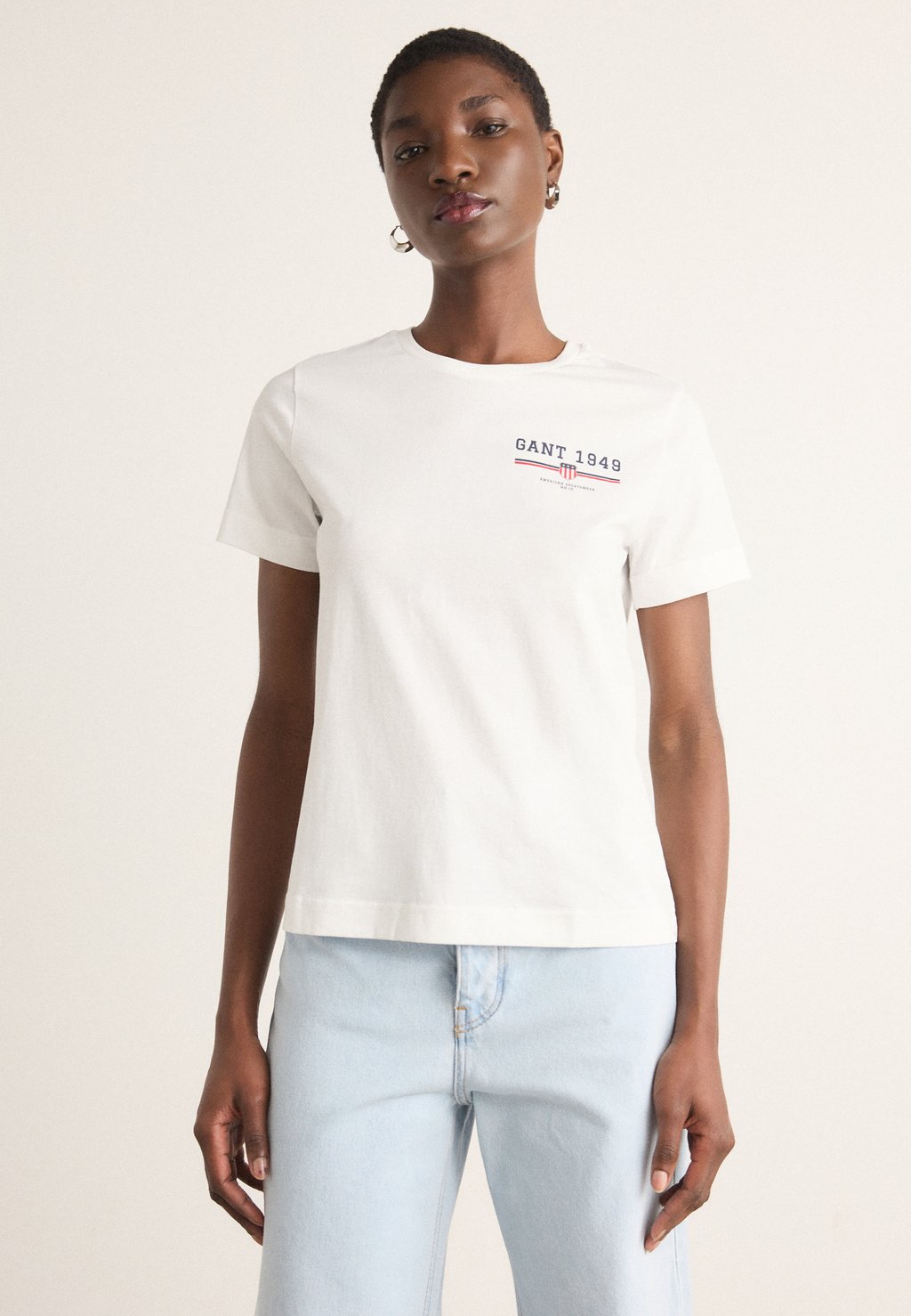 

Базовая футболка GRAPHIC GANT, белый