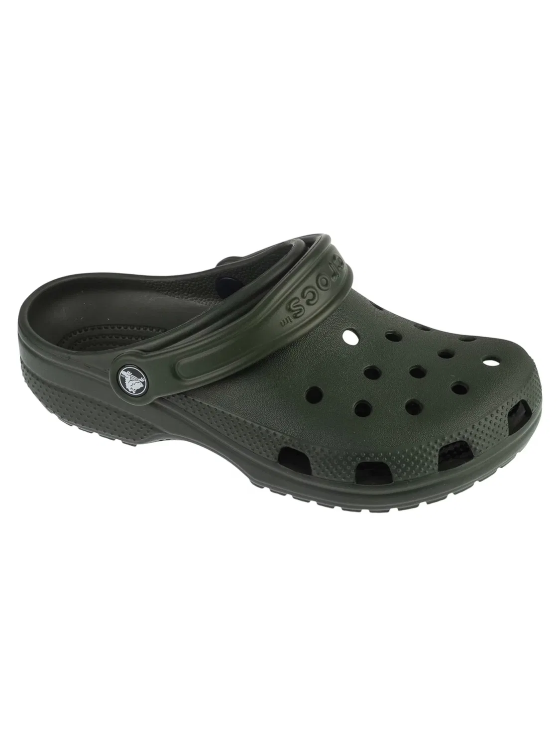 Детские сандалии Crocs Classic Clog Kids зеленого цвета