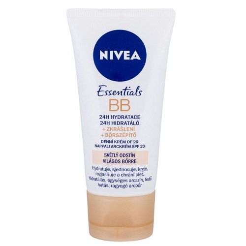 

Увлажняющий BB-крем для женщин 5в1 Beautifying Moisturizer, SPF10, 50мл (Светлый) Nivea, BB Cream