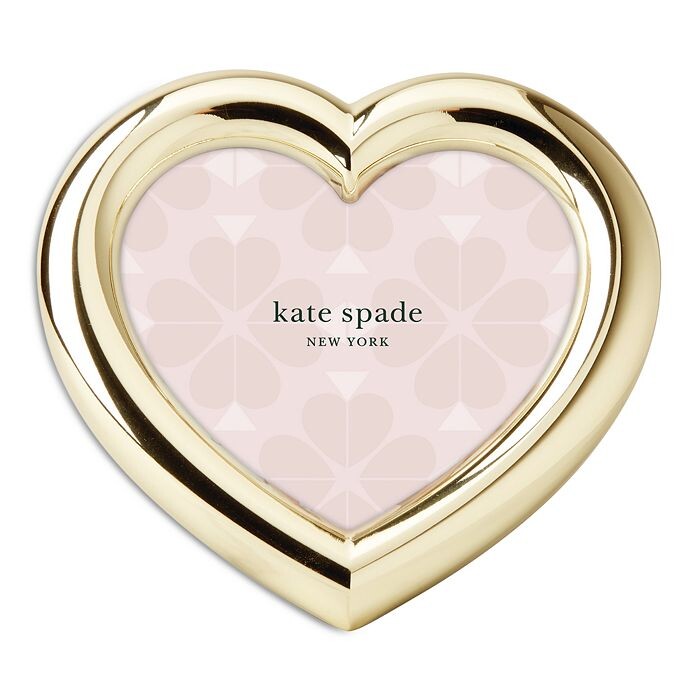 

Кейт Спейд Нью-Йорк, золотая рамка в форме сердца, 5,5 x 6,25 дюйма kate spade new york, золотой