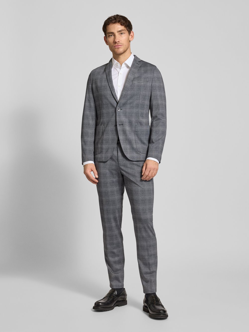 

Куртка прямого кроя с вискозой s.Oliver BLACK LABEL, антрацит