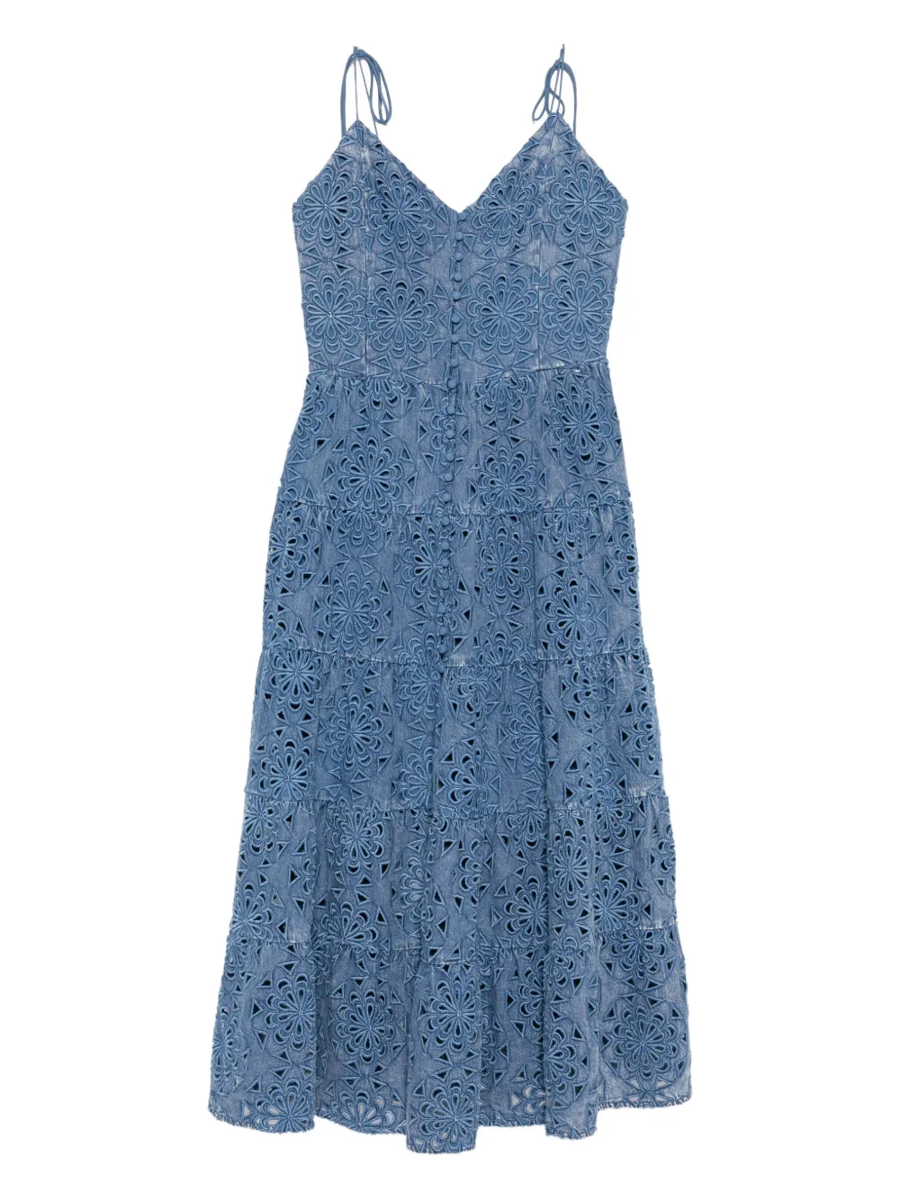 

Платье миди Шанти alice + olivia, синий