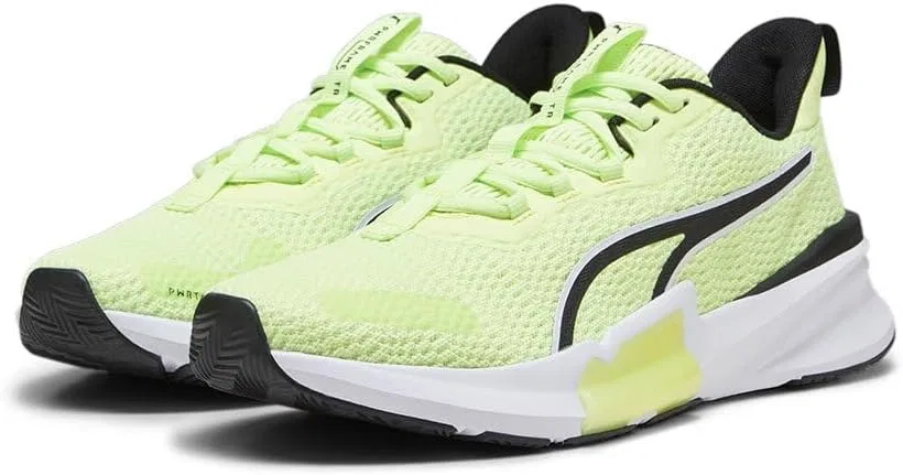 Мужские футбольные бутсы PUMA Pwrframe Tr 2, размер 11, цвет черный, желтый, белый