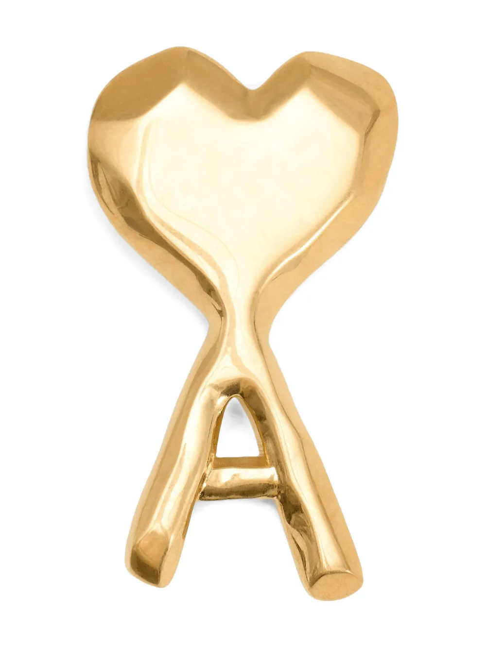 

Брошь с монограммой Ami De Coeur AMI Paris, золотой