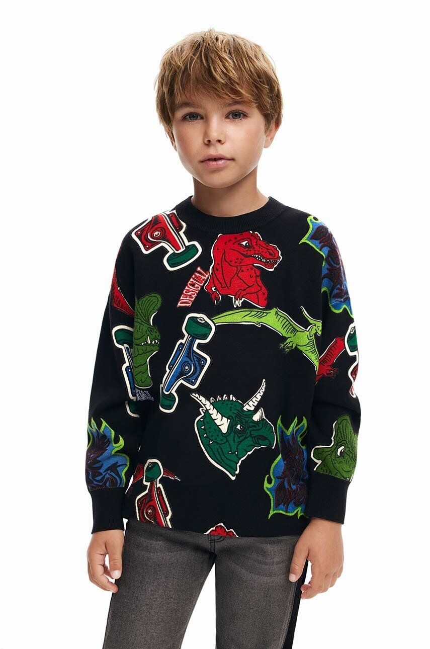 

Толстовка Desigual для детей, черный