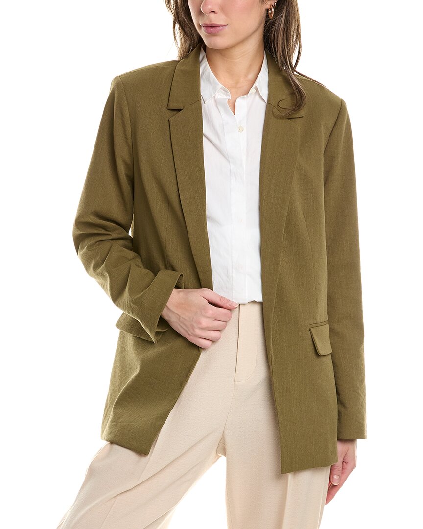 

BCBG New York Стирка Твил Блейзер, зеленый