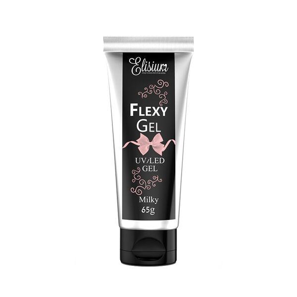 

Гель для наращивания ногтей молочный, 65 г Elisium Flexygel