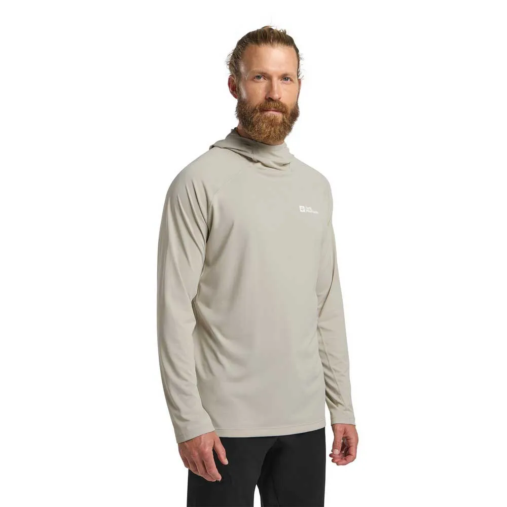 

Худи Jack Wolfskin Prelight Swift, бежевый