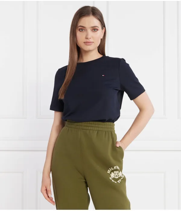 Современная обычная футболка Regular fit Tommy Hilfiger, синий — фото 3