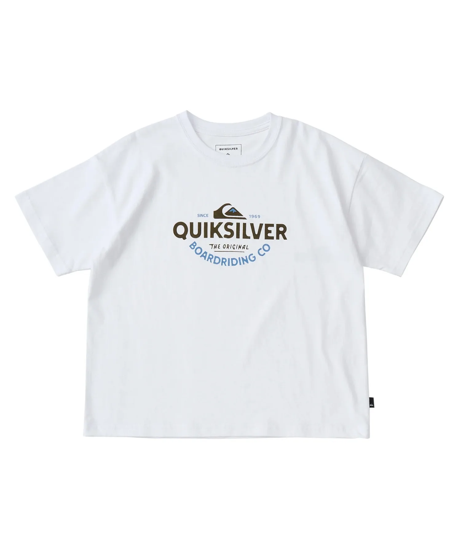 Детская футболка Quiksilver с принтом TYPED OUT ST минт — фото 2
