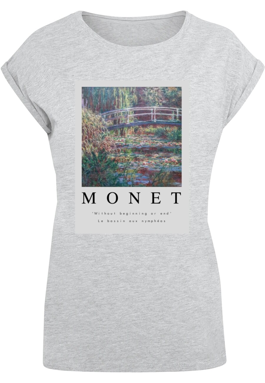 

Футболка Merchcode Shirt Apoh - Monet Without, пятнистый серый