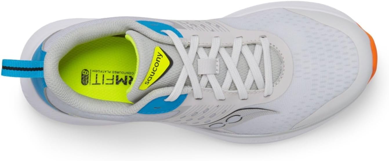 Детские кроссовки Saucony Unisex-Child Ride Kidz, синий/серый — фото 2