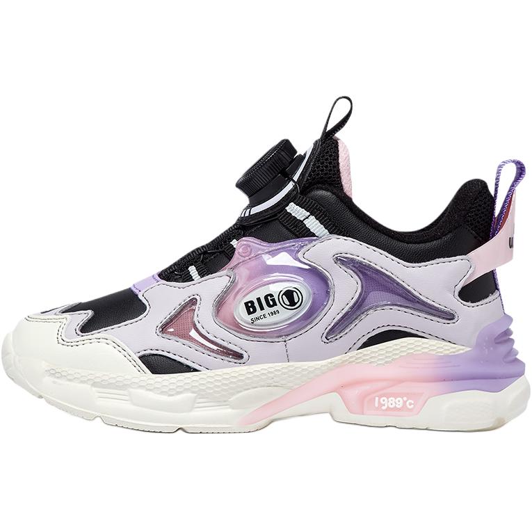 

Детские повседневные кроссовки Low Top Kids BIG WASP, черно-фиолетовые