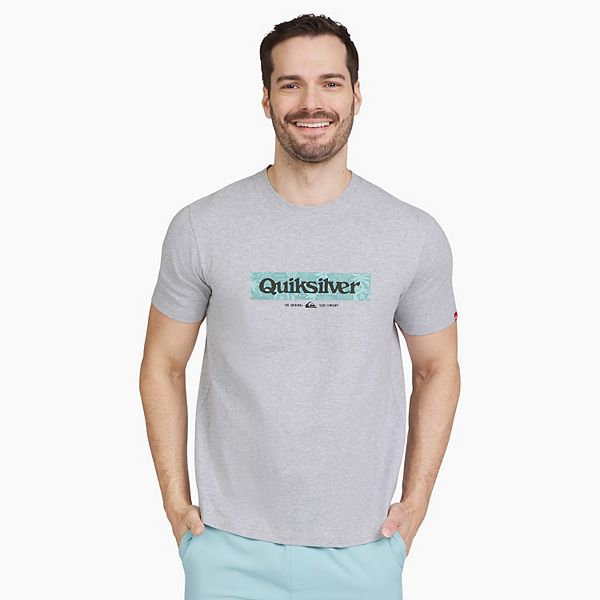 

Мужская футболка с принтом Quiksilver, Athletic Heather Box