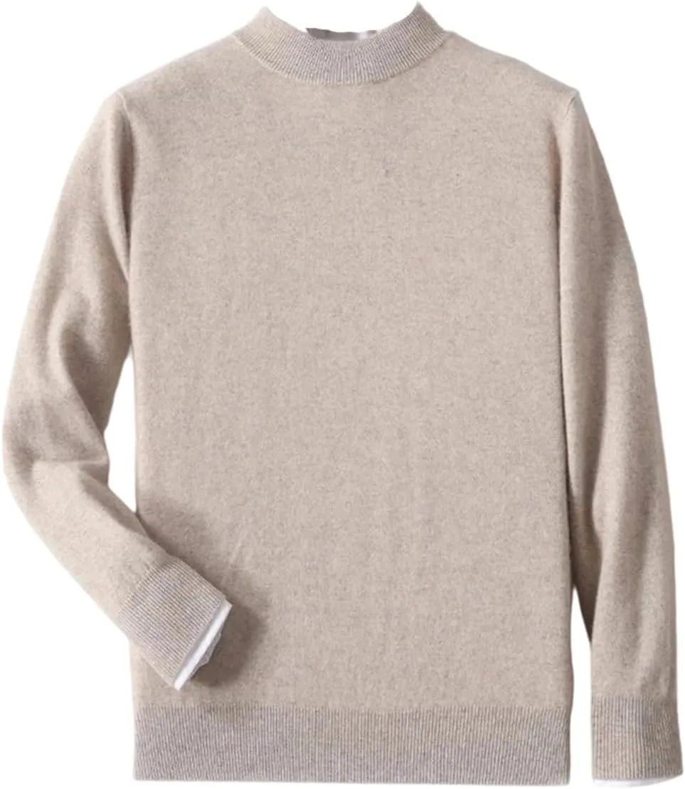 

Мужской свитер Merino Mock Neck с длинными рукавами ERFMFKL