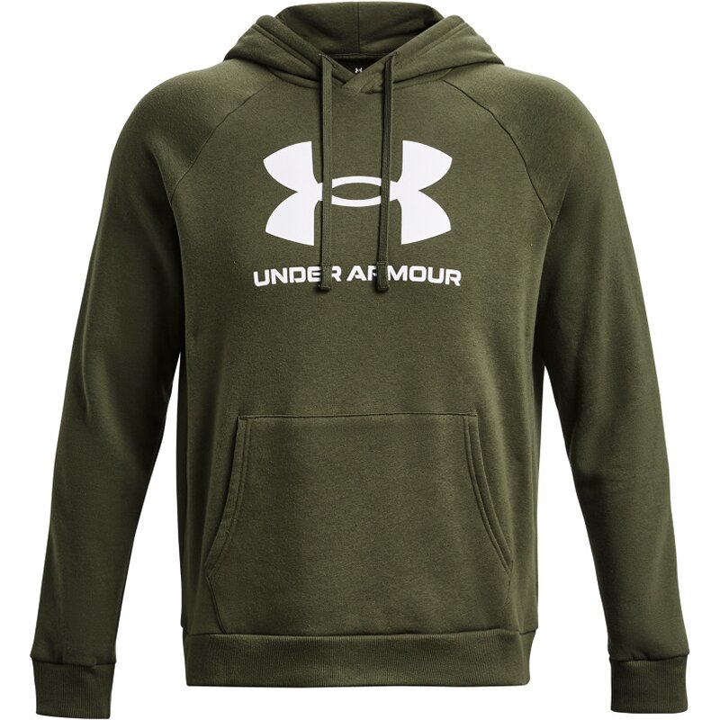 

Kapuzensweat ua конкурирует с флисовым логотипом hd Under Armour, зеленый
